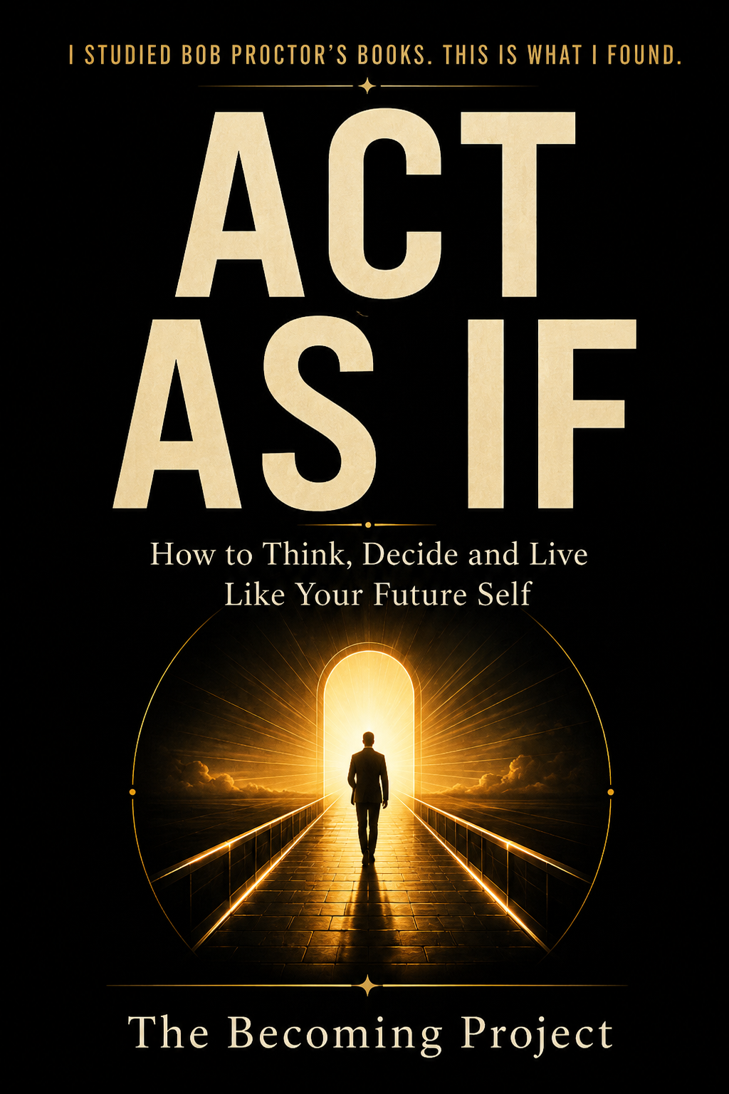 Cover of Act As If — How to Think, Decide and Live Like Your Future Self